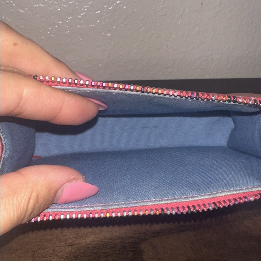 Dooney & Bourke Pink Y2K Monogram Zip Pouch - Picture 5 of 5